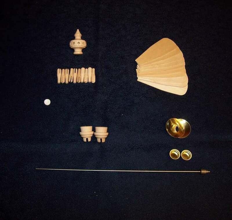 Zubehörsatz für Pyramide 114 mit Teelichten Zubehörsatz für Pyramide 114 mit Teelichten