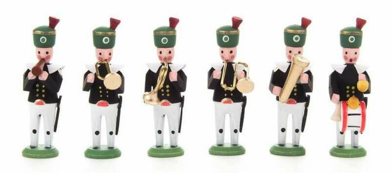 Bergaufzug Musiker 6-teilig 4cm Bergaufzug Musiker 6-teilig 4cm