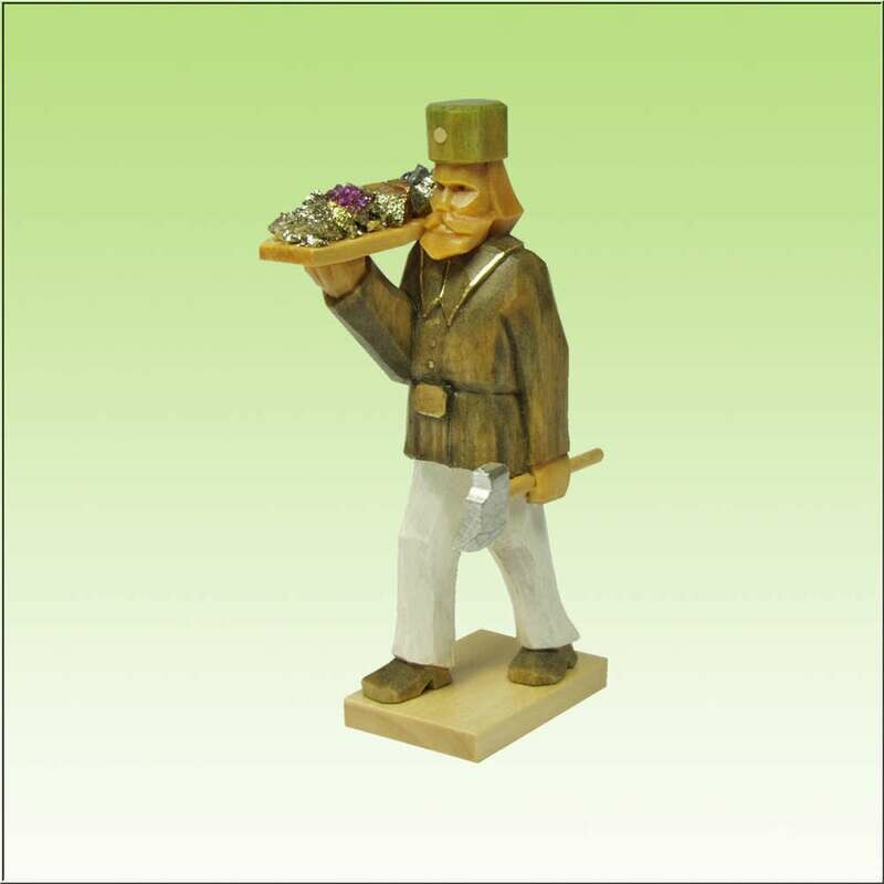 Bergmann, Erzträger - Farbig 9cm Bergmann, Erzträger - Farbig 9cm