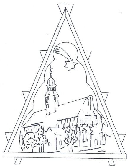 Lichterbaum „Wehrkirche Dörnthal“ Lichterbaum „Wehrkirche Dörnthal“