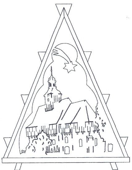 Lichterbaum „Wehrkirche zu Lauterbach“ Lichterbaum „Wehrkirche zu Lauterbach“