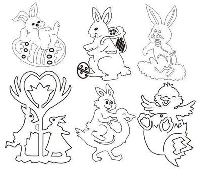 Ostern Figuren/Anhänger 3 Ostern Figuren/Anhänger 3