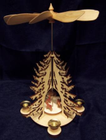 Pyramide Pyramide "Baum" – Vorlage für Laubsägearbeiten