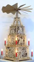 Pyramide Pyramide "Deutsche Märchen" – Vorlage für Laubsägearbeiten
