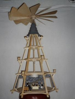 Pyramide Göpel 2 – Vorlage für Laubsägearbeiten Pyramide Göpel 2 – Vorlage für Laubsägearbeiten