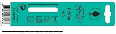 Laubsägeblätter ELFE58 - Multizahn - Zahn No 3 Laubsägeblätter ELFE58 - Multizahn - Zahn No 3