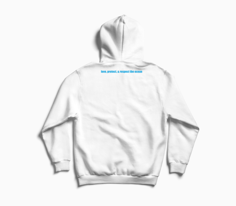 Hoodie- white unisex