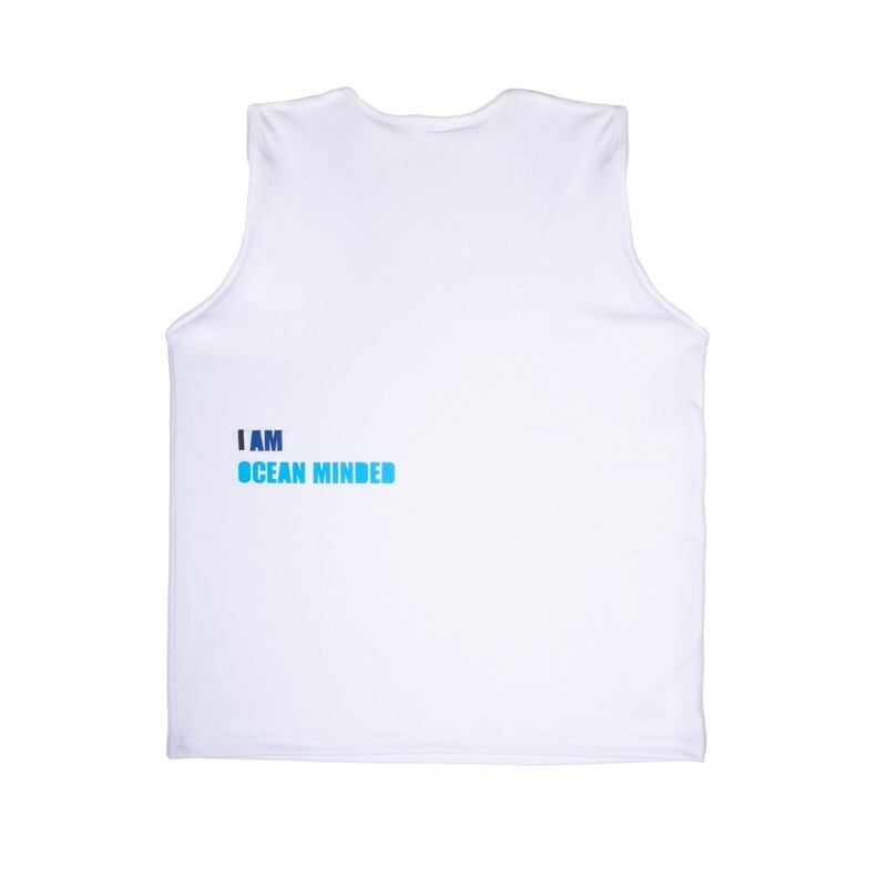 Sleeveless Jersey -White