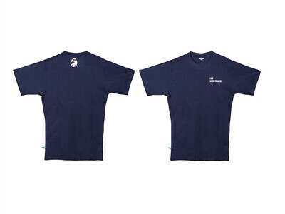Round Neck t-shirt slim fit unisex - navy blue