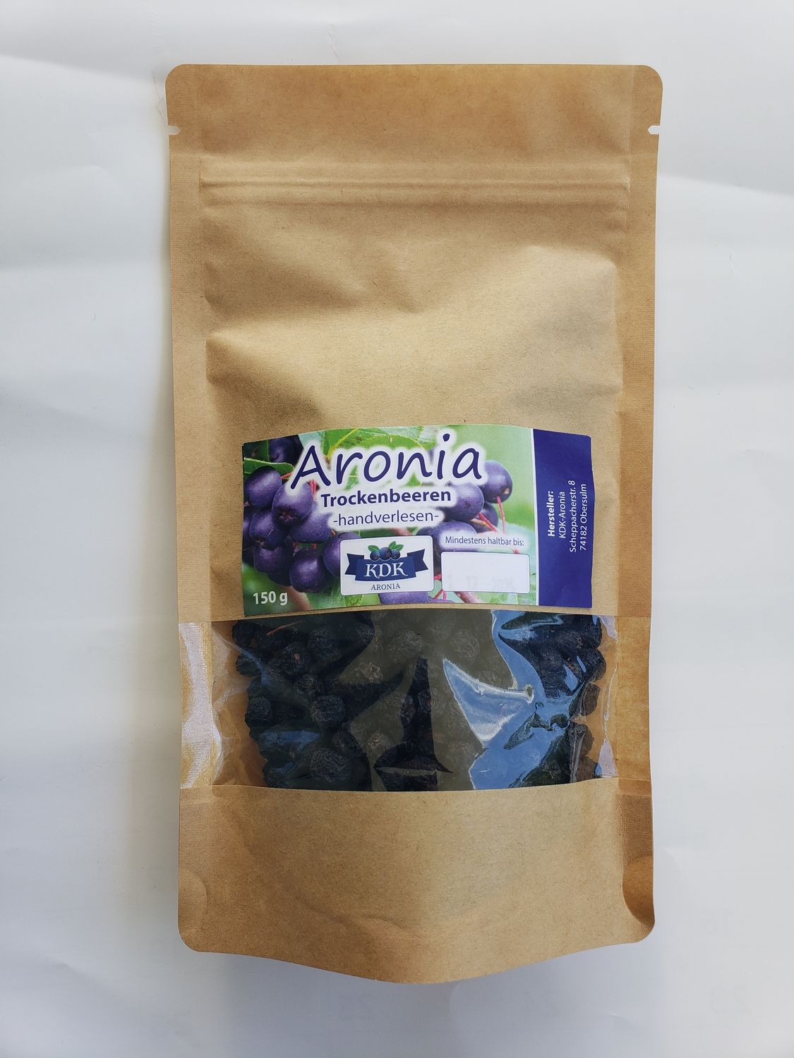 Aronia-Trockenbeeren handverlesen 150g