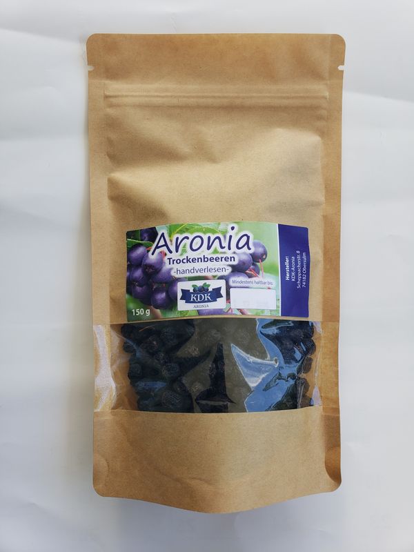 Aronia-Trockenbeeren handverlesen 150g