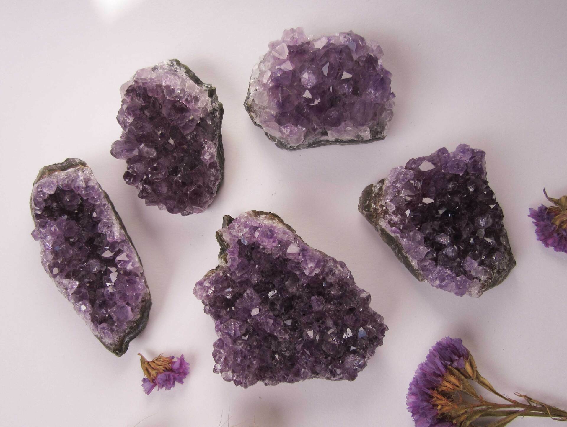 Amethist Cluster Klein