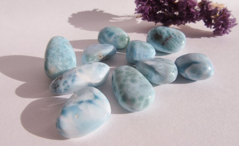 Larimar Trommelsteen