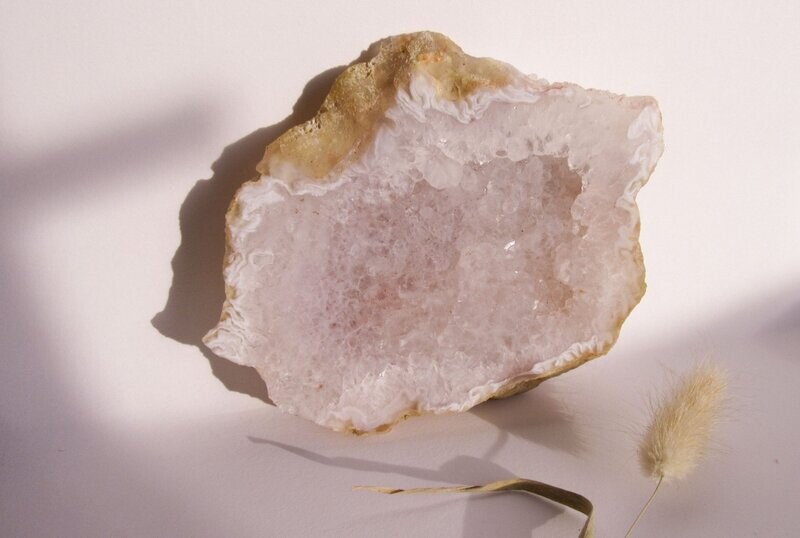 Roze Amethist Schijf
