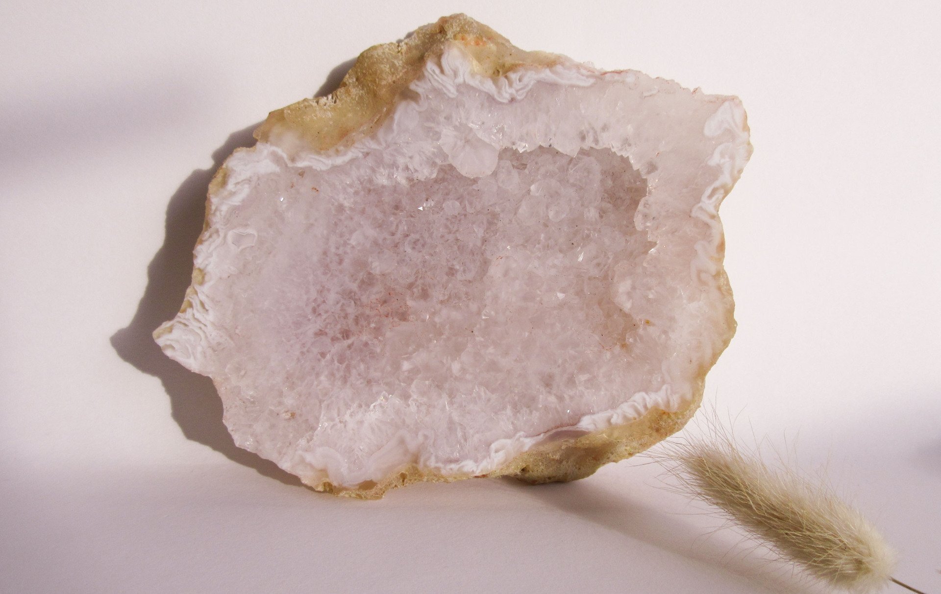 Roze Amethist Schijf