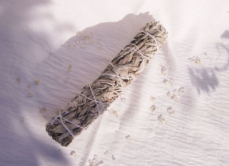 Witte Salie Smudge Stick XXL