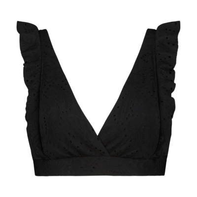 265127 - Beachlife Bikinitop Padded Black Embroidery