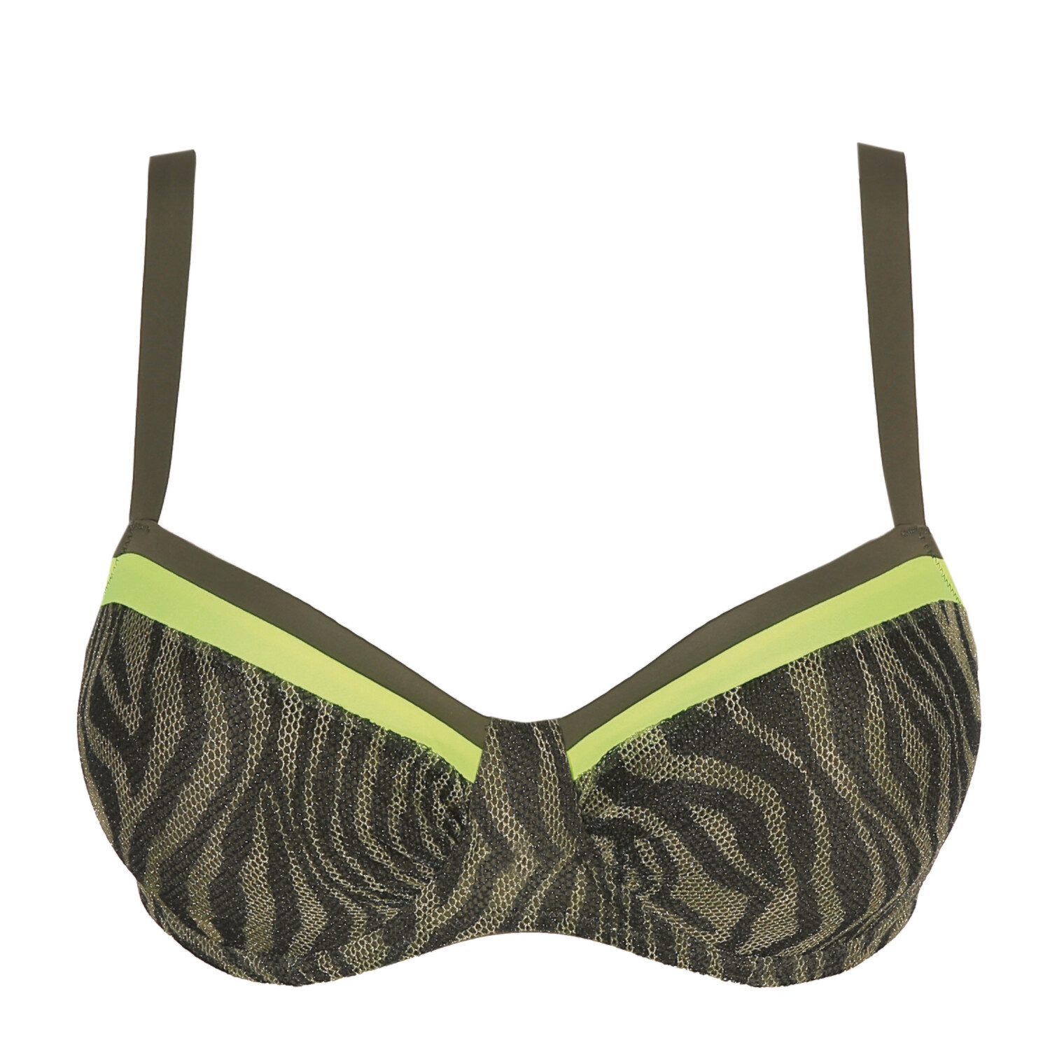 4008216 - Prima Donna Swim Atuona Bikinitop Balconnet Mousse Fluo Jungle