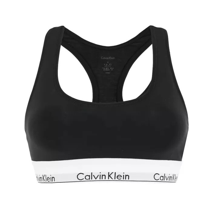 F3785E - Calvin Klein Bralette Black