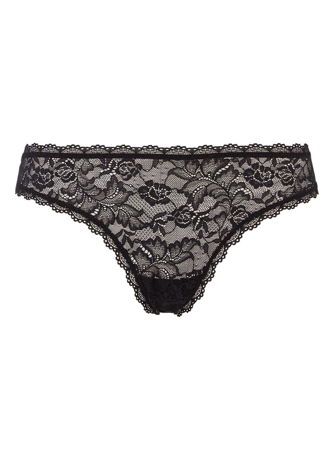 Aubade Rosessence Tanga String Zwart HK26