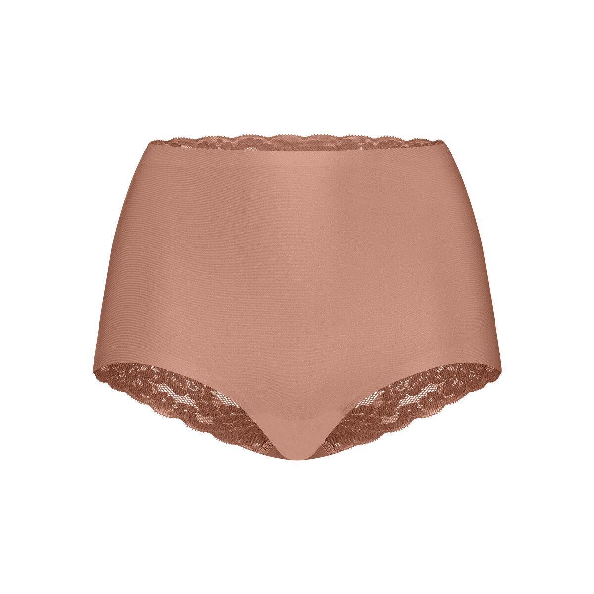 Ten Cate Secrets High Waist Brief Lace 1533 Pink Nut 31758