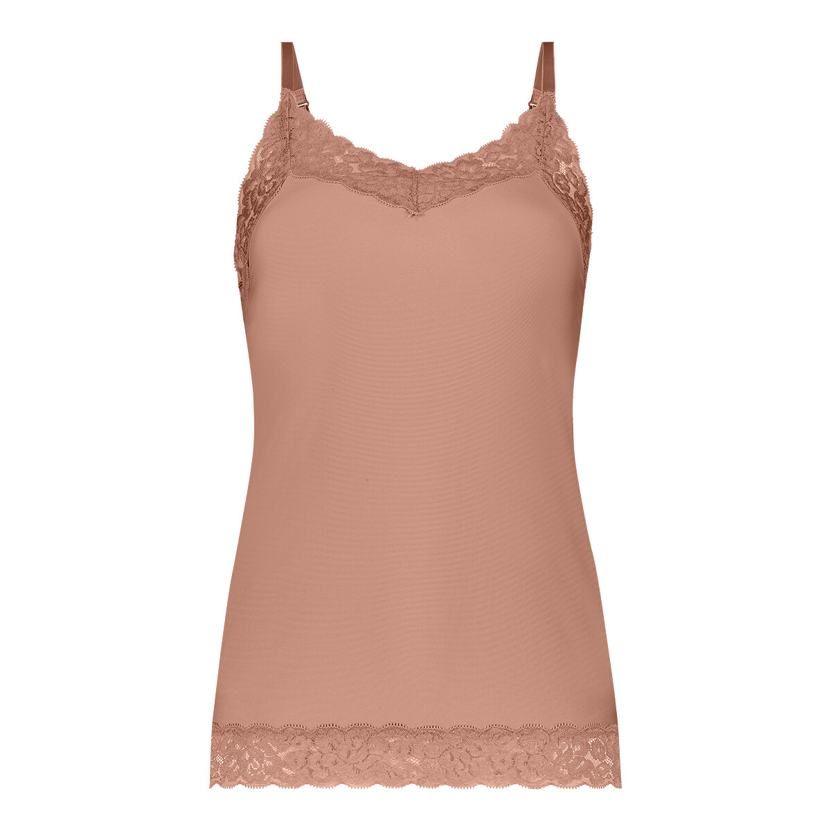 Ten Cate Secrets Spaghetti Top Lace 1533 Pink Nut 31912