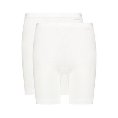 Ten Cate Basics Women Long Shorts 2-Pack 001 White 32285