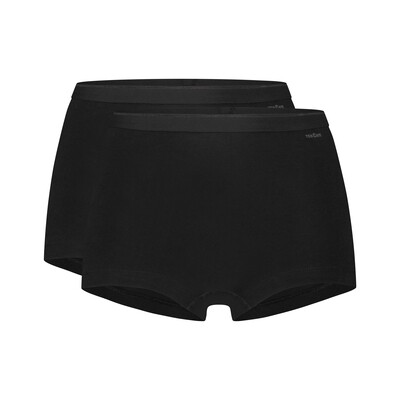 Ten Cate Basics Women Shorts 2-Pack 090 Black 32279