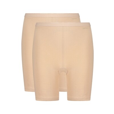 Ten Cate Basics Women Long Shorts 2-Pack 029 Beige 32285