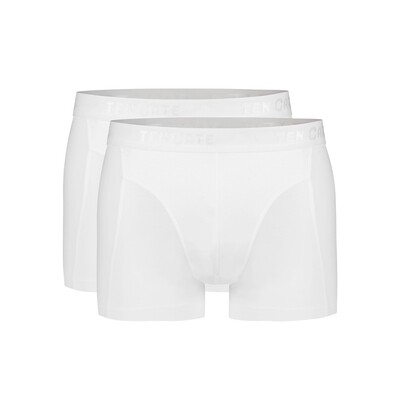 Ten Cate Basics Men Shorty 2-Pack 001 White 32321 Ten Cate Basics Men Shorty 2-Pack 001 White 32321