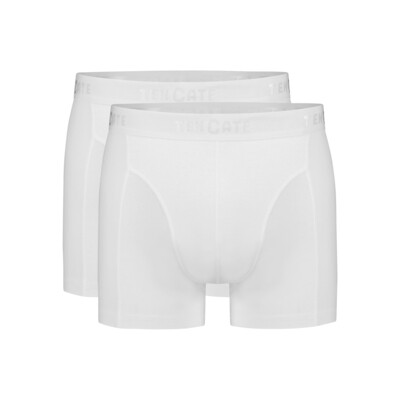 Ten Cate Basics Men Shorts 2-Pack 001 White 32323