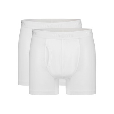Ten Cate Basics Men Classic Shorts 2-pack 001 White 32322