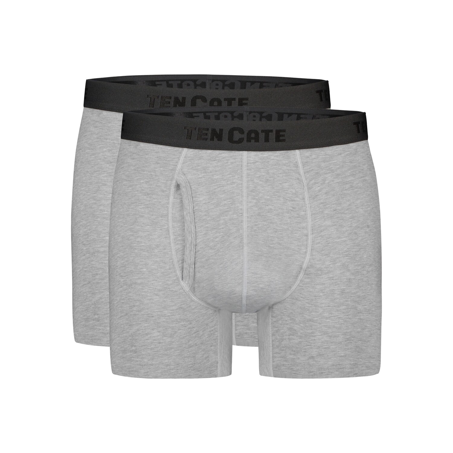 Ten Cate Basics Men Classic Shorts 2-Pack 955 Light Grey Melee 32322