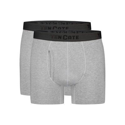 Ten Cate Basics Men Classic Shorts 2-Pack 955 Light Grey Melee 32322