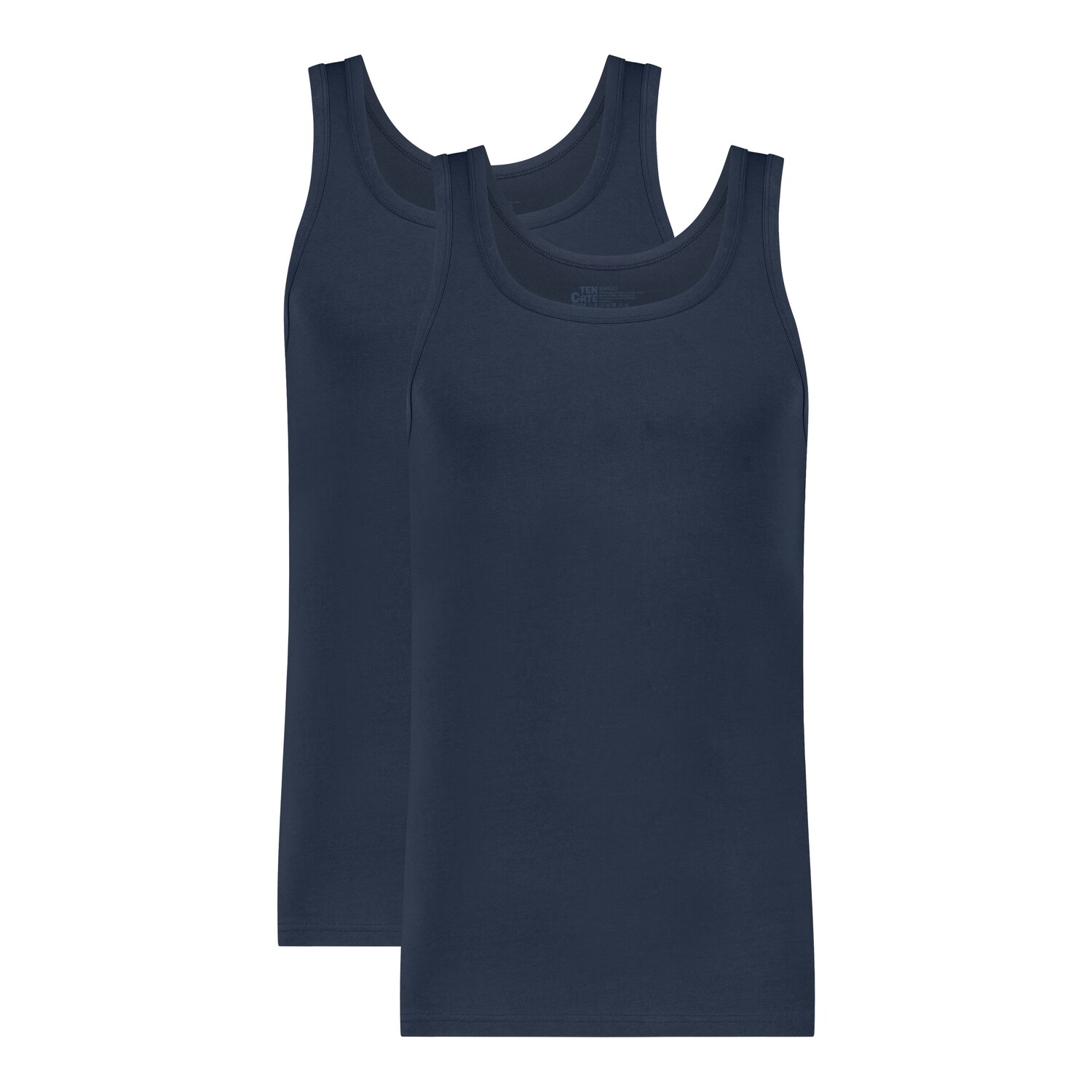 Ten Cate Basics Men Singlet 2-Pack 159 Navy 32324