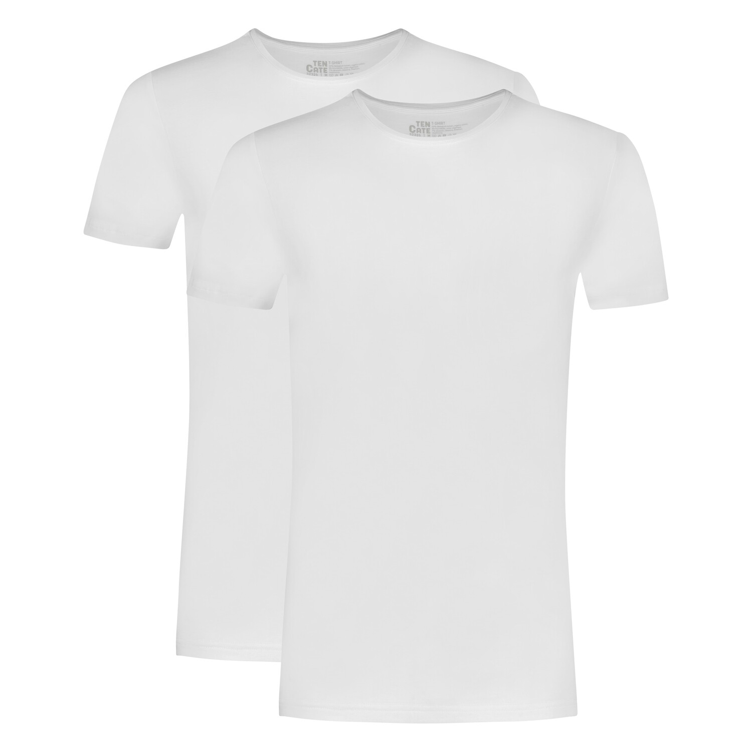 Ten Cate Basics Men T-shirt 2-Pack 001 White 32326