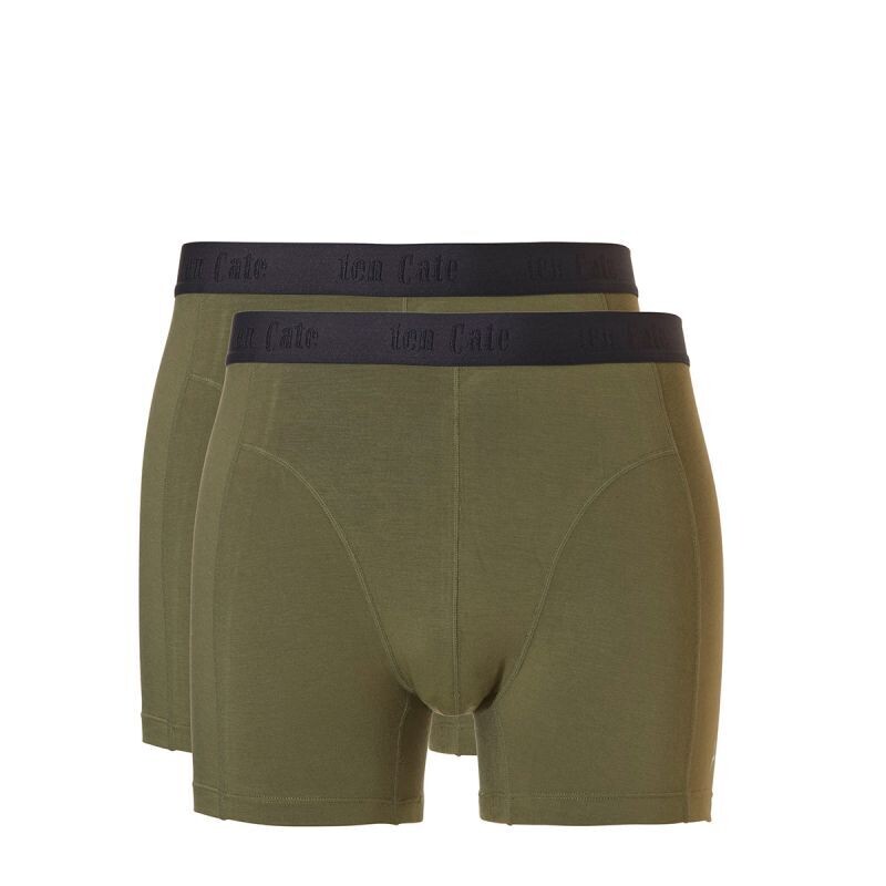 Ten Cate Bamboo Shorts 2-Pack 247 Burnt Olive 30859