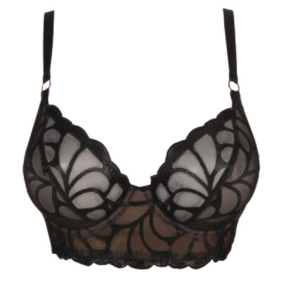 Prima Donna Twist Aprodisia Plunge BH Zwart 0142166