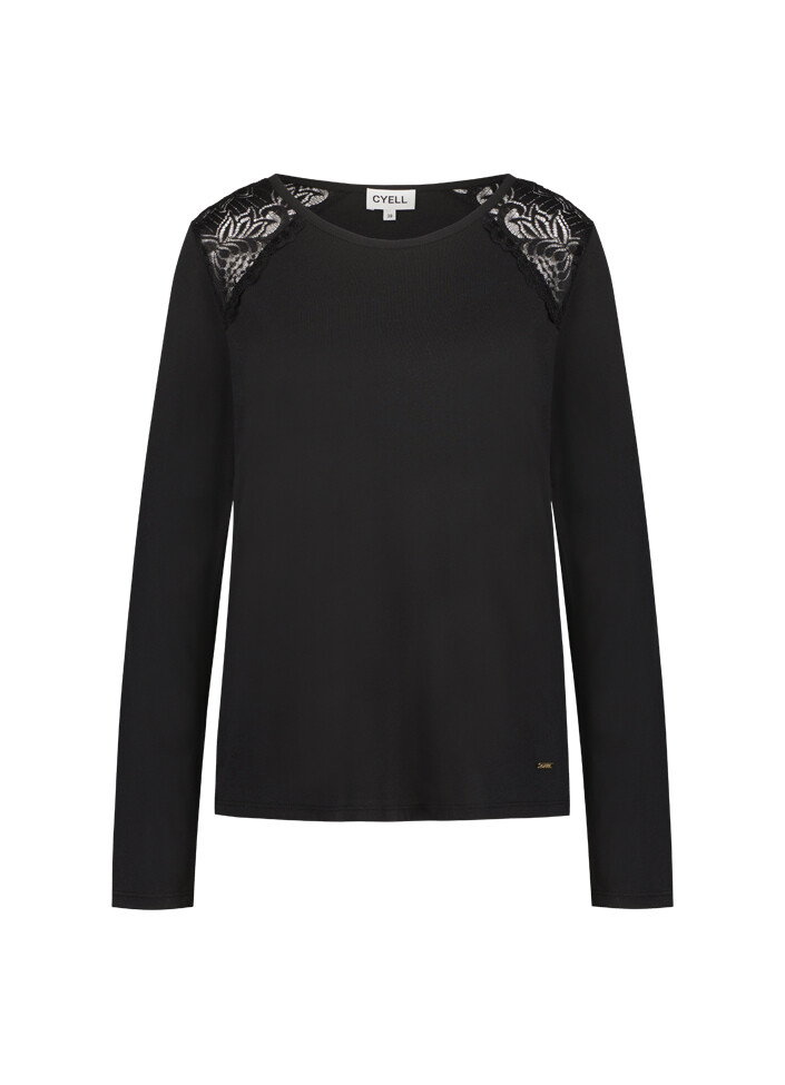 Cyell Shirt Solids Long Sleeve Midnight 250103