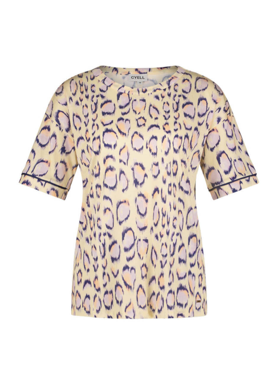 Cyell Elegant Animal Shirt Korte Mouw 330105