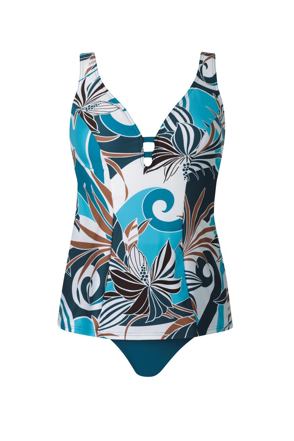 Sunflair Tankini Wit Tuerkis 28017
