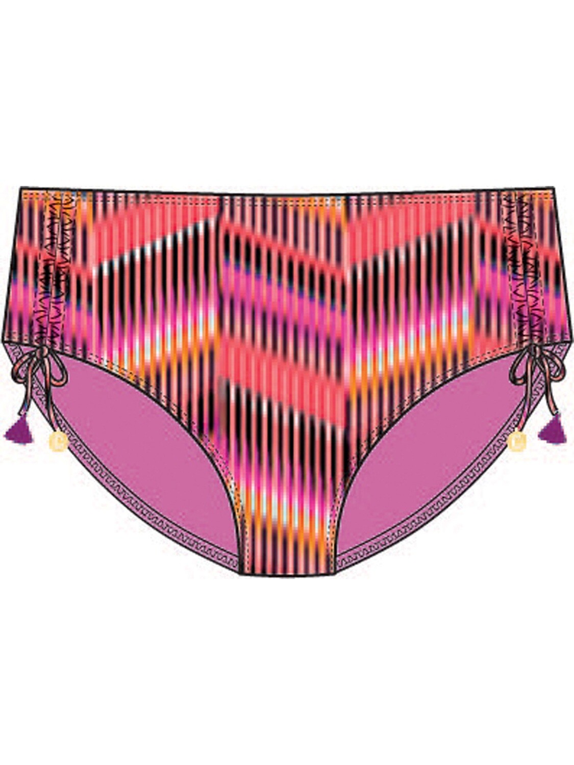 Cyell Optic Illusion Bikinislip High 310211