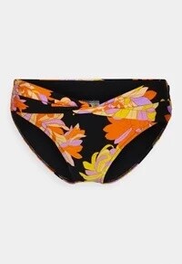 Seafolly Palm Springs Twist Band Hipster Black 44320-703