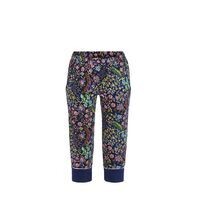 Ringella Bloomy Broek Capri Blumendessin 210 Marine 3251517