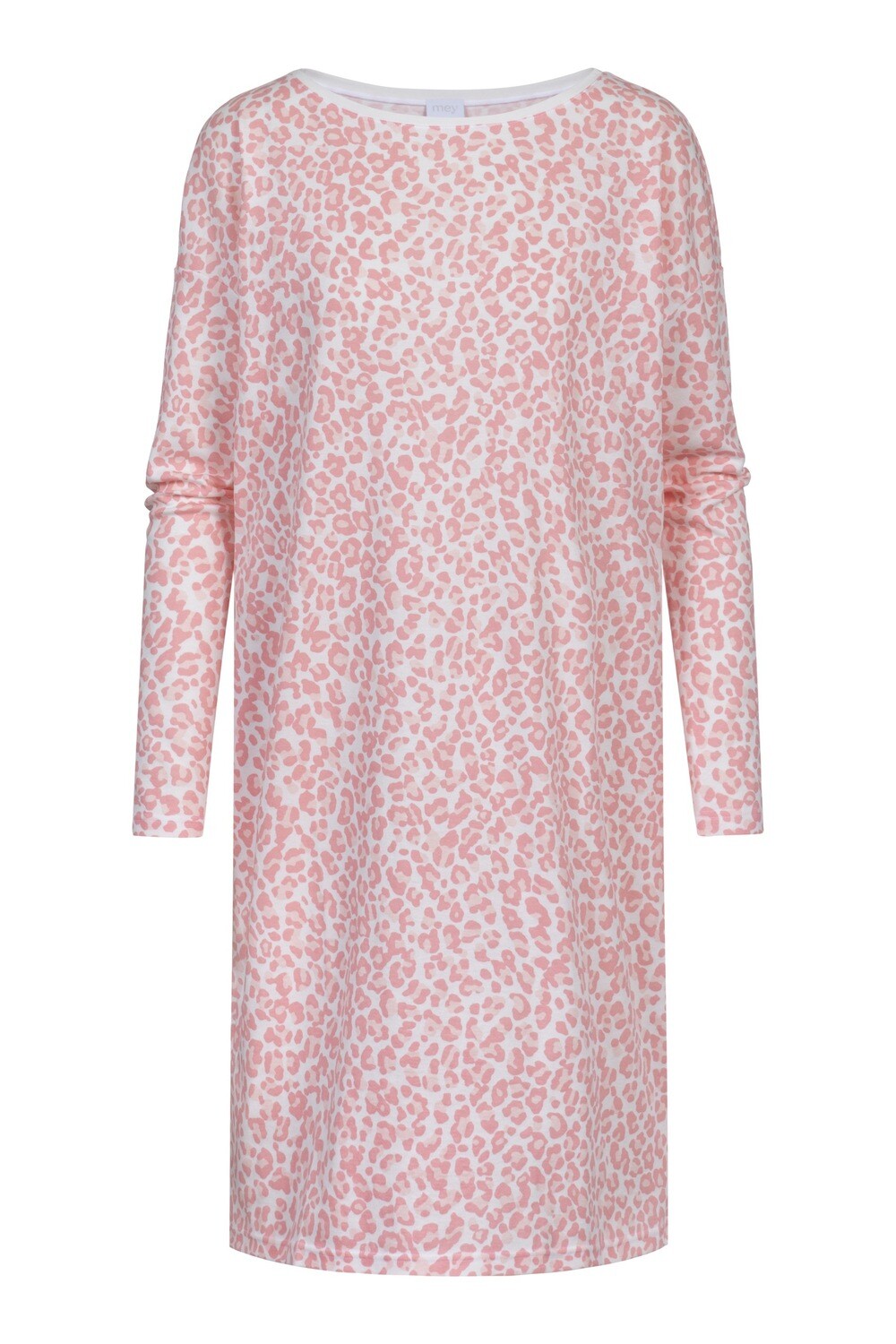Mey Dames Femi Sleepshirt Lange Mouw Cute Pink 17903