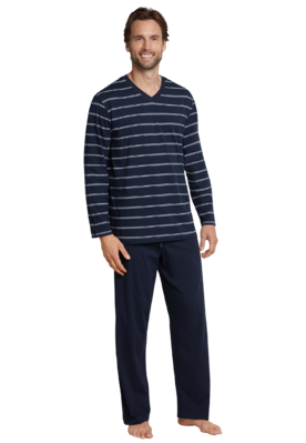Schiesser Pyjama Dark Sapphire 159622