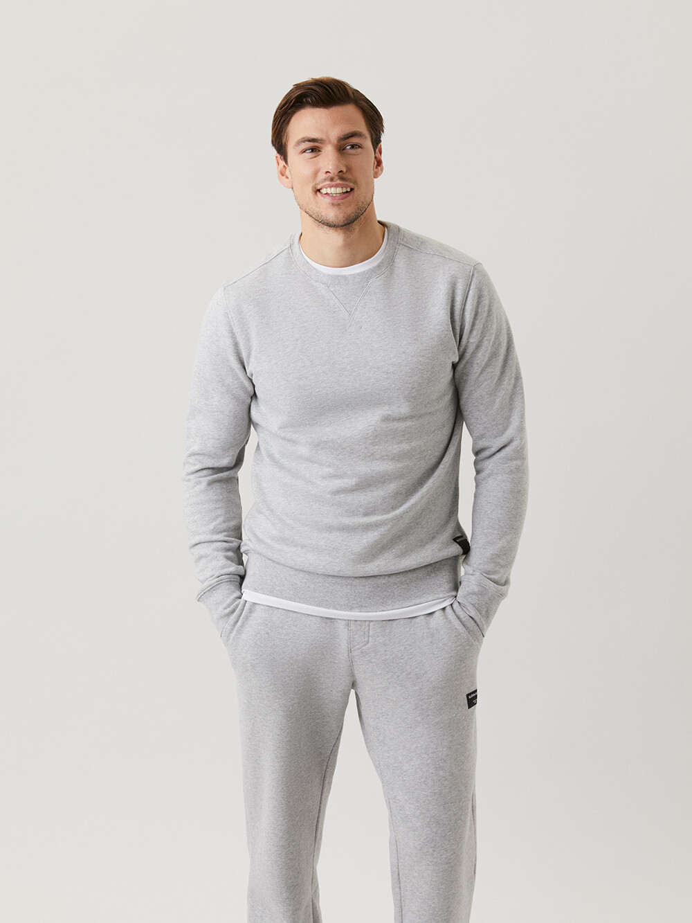Bjorn Borg Trui Crew H108BY Light Grey 9999-1431