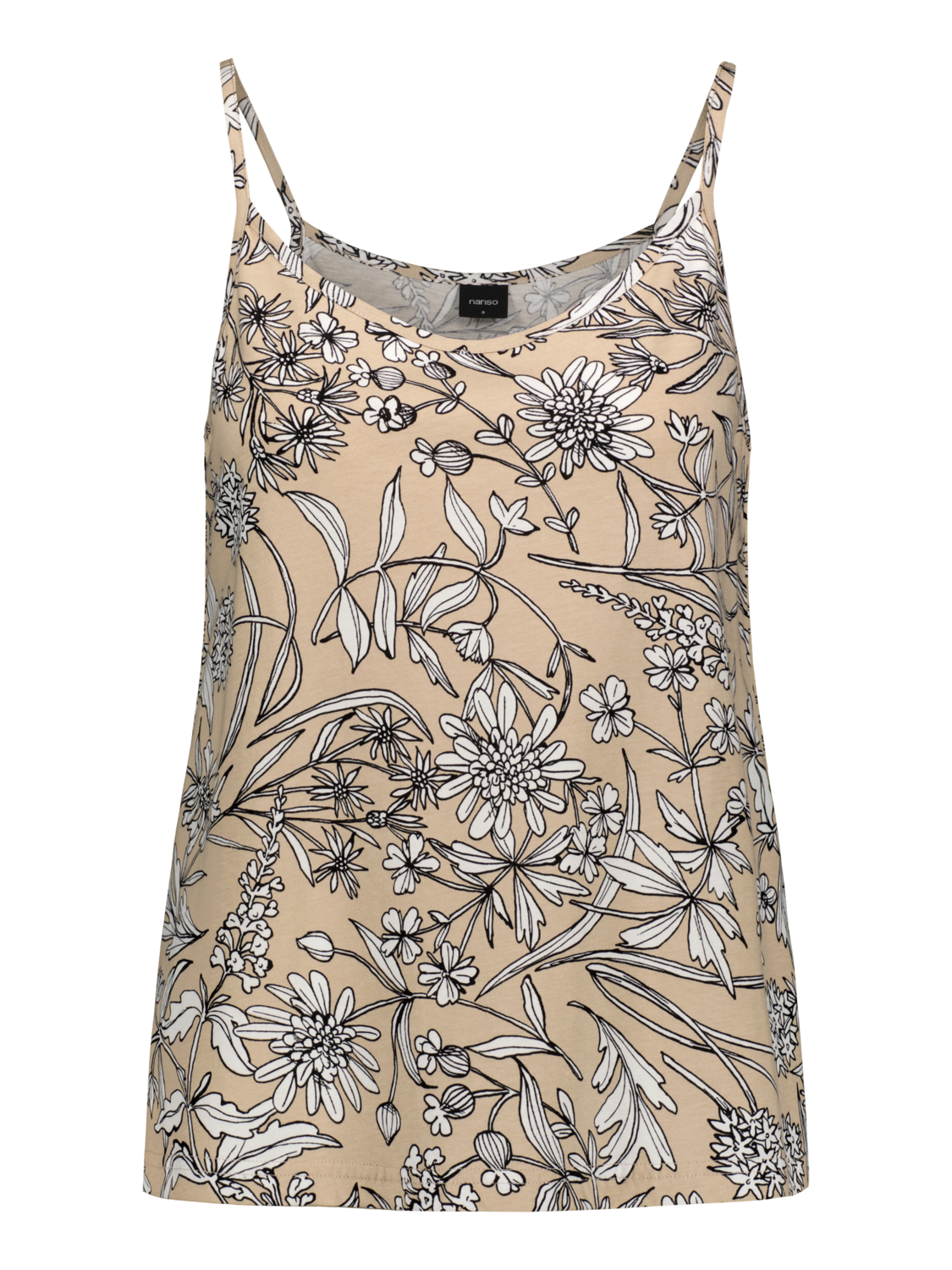 Nanso Violetta Shortama Spaghetti Beige NA-01-27868