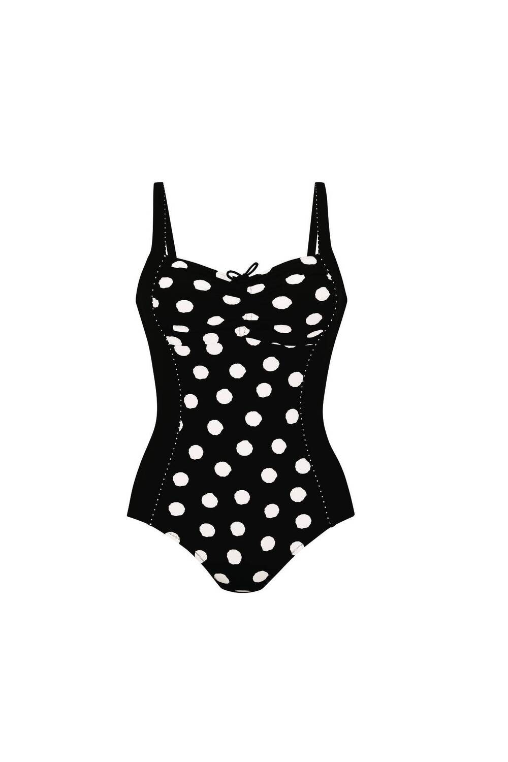 Anita Summer Dot Malvina Prothese Badpak Zwart Wit 6334
