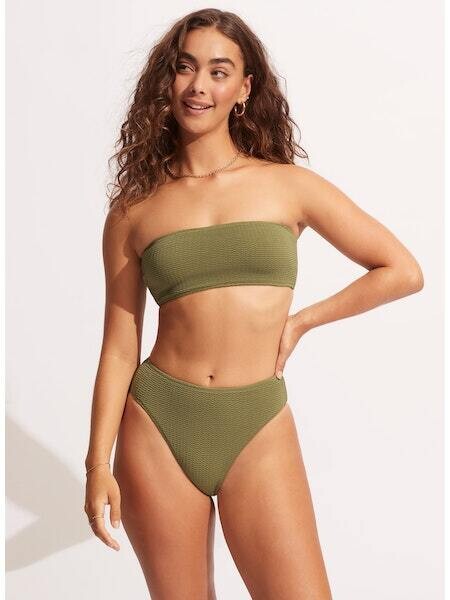 Seafolly High Rise Pant Khaki 40609-861
